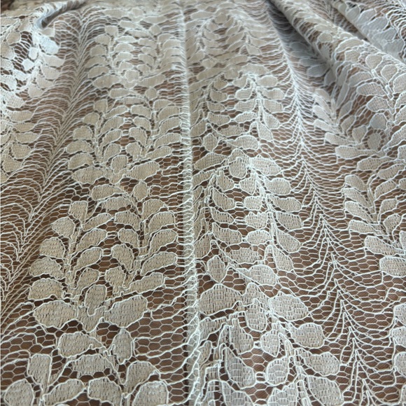 lulu’s all of my heart white skater dress // size S // sold out online - Picture 2 of 8